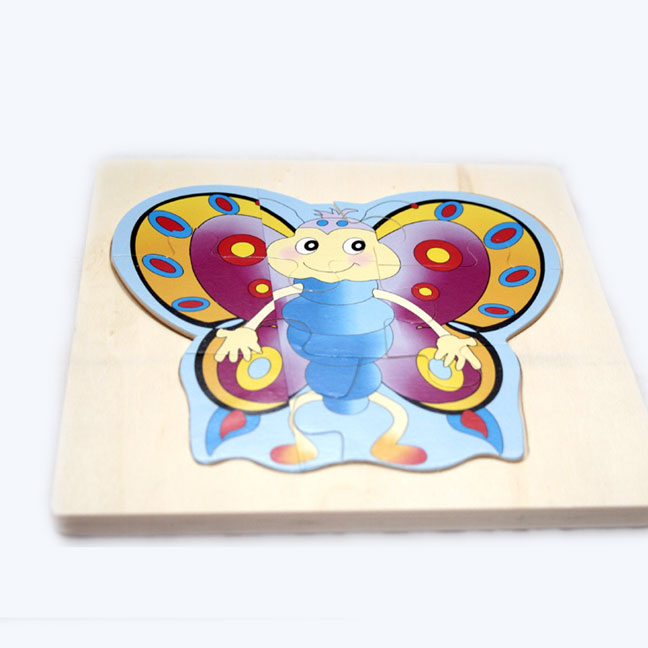 Multi-Layer Life Cycle Puzzle - Butterfly Puzzle